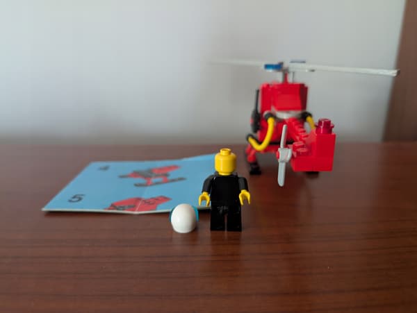 Lego 6531 Fire Brigade Helicopter