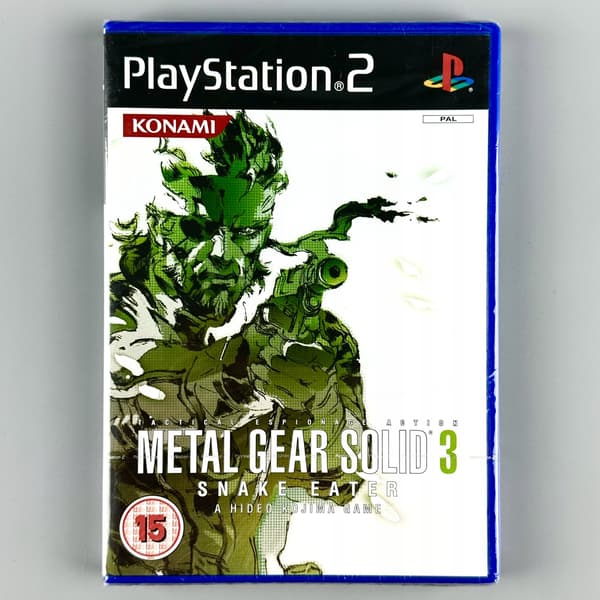Metal Gear Solid 3: Snake Eater | PLAYSTATION 2 | PS2 | 3xA SET | NEW