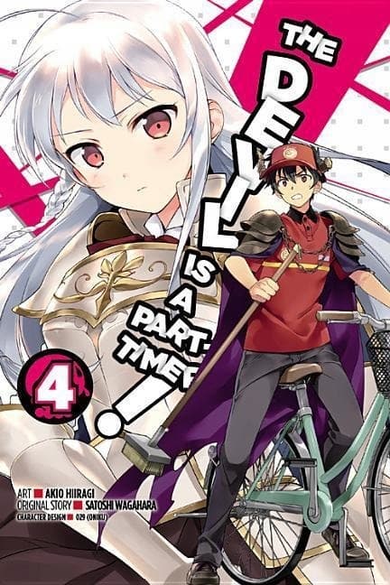 DEVIL IS A PART-TIMER 4 MANGA – Satoshi Wagahara (
