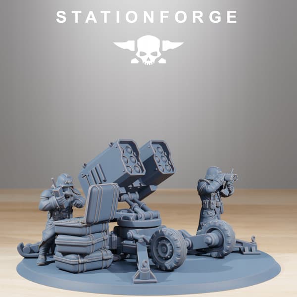 GrimGuard Battle Weapons – Station Forge – 3D printing