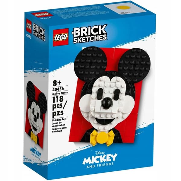 LEGO BRICK SKETCHES SET - 40456 - MICKEY MOUSE FRAME