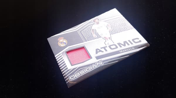 Marcelo, Real Madrid, Panini Obsidian 2021–22, Atomic Material /75 Patch