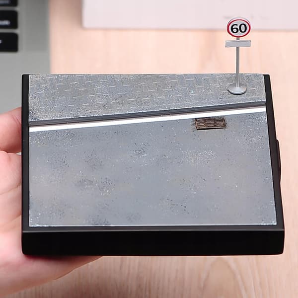 1/64 Scale model car Display stand Model train Scenery layout Micro-scenery stand