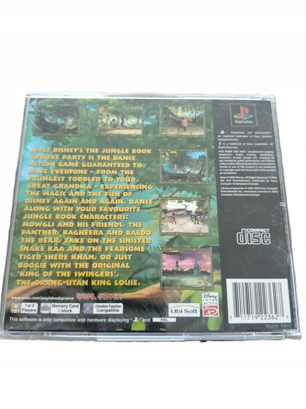 THE JUNGLE BOOK PSX PS1 ENG