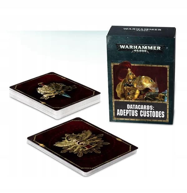 Datacards: Adeptus Custodes (8th ed.) (English) (01-15-60) 01-15-60