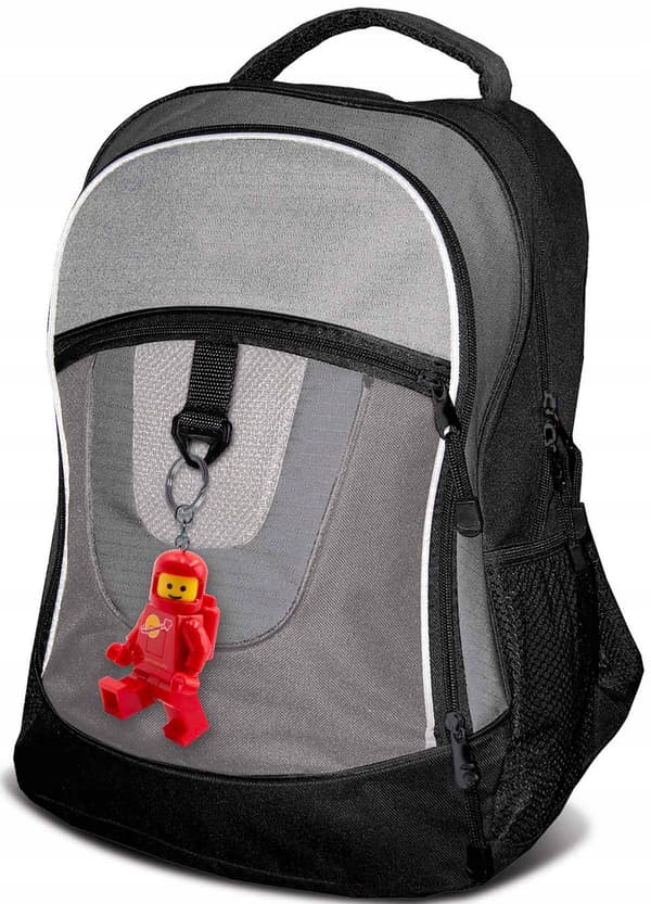 LEGO LED TORCH KEYRING – SPACE CLASSIC ASTRONAUT – RED + GIFT BAG