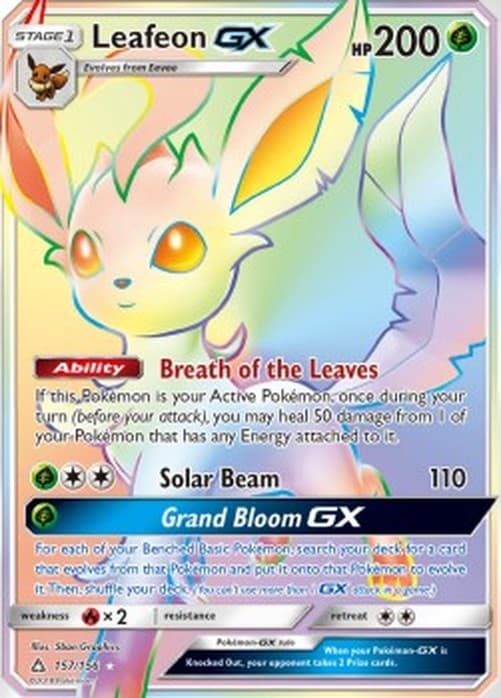 Pokemon Leafeon GX