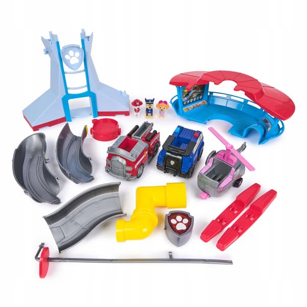 Paw Patrol toy set with observation post and figures, Spin Master