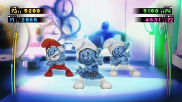 WII THE SMURFS PARTY PACK
