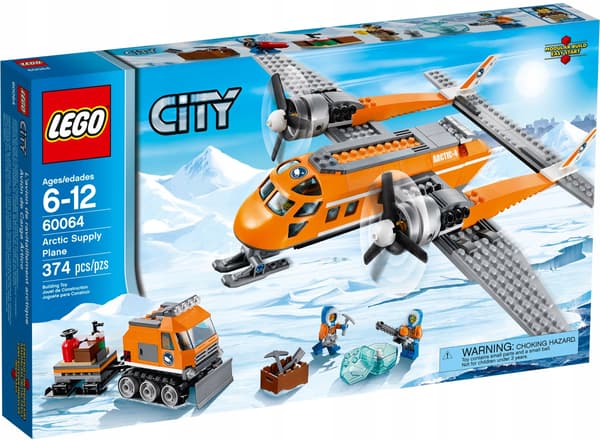 LEGO City Arctic Cargo Plane Set 60064