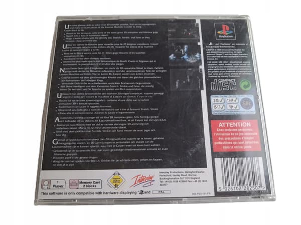 Casper PSX PS1 ENG