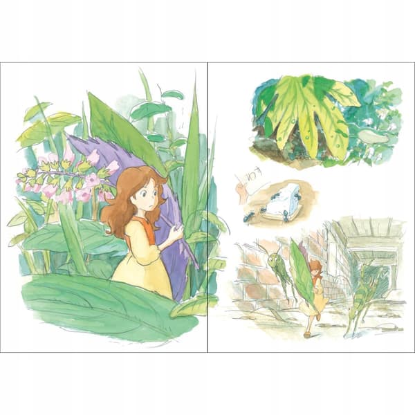 Studio Ghibli Arrietty Lined Diary with Hardback Cover, 192 Pages