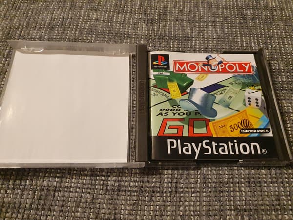 MONOPOLY PlayStation (PSX) boxed, PS1, 3xAAA