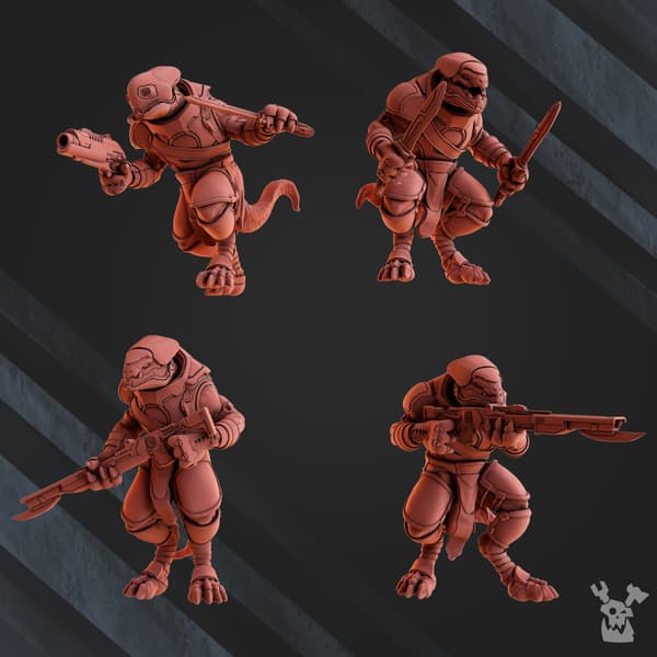 Primitive Hunters Tribe x4 DakkaDakkaStore