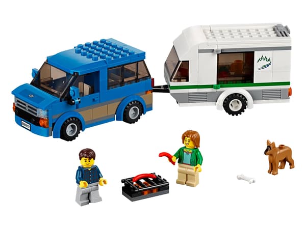 LEGO City 60117 Van with Caravan