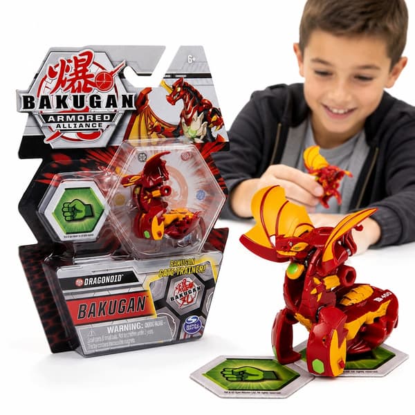 Bakugan Dragonoid Action Figure – Transformable, Armoured Alliance Series