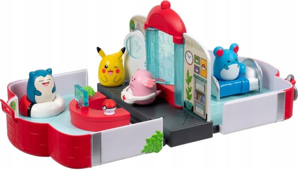 031026 SQUISHMALLOWS Squish-a-Longs Pokémon Suitcase Set with Figures