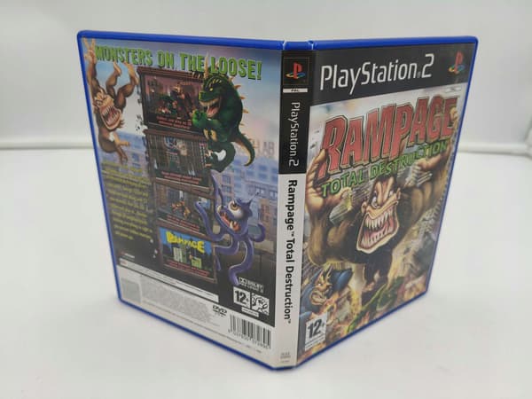 PS2 RAMPAGE: TOTAL DESTRUCTION / ACTION