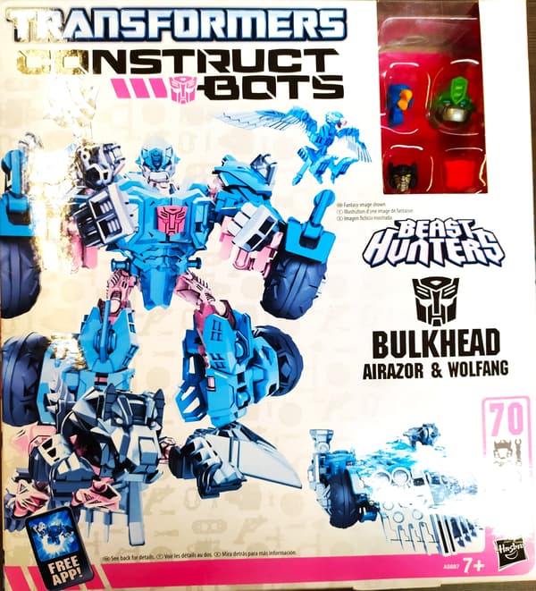 Transformers A5687 Hunters A-Bots TeamConstruct