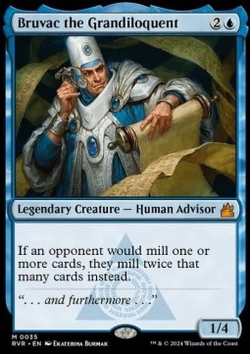 Magic: The Gathering Bruvac the Grandiloquent