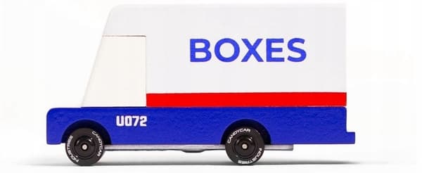MAIL VAN wooden car, CANDYLAB 3+