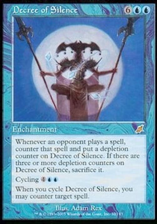 Magic: The Gathering Decree of Silence