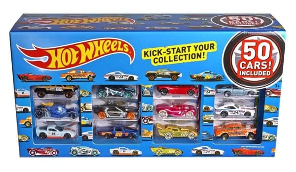 Hot Wheels 50-piece gift set by Mattel