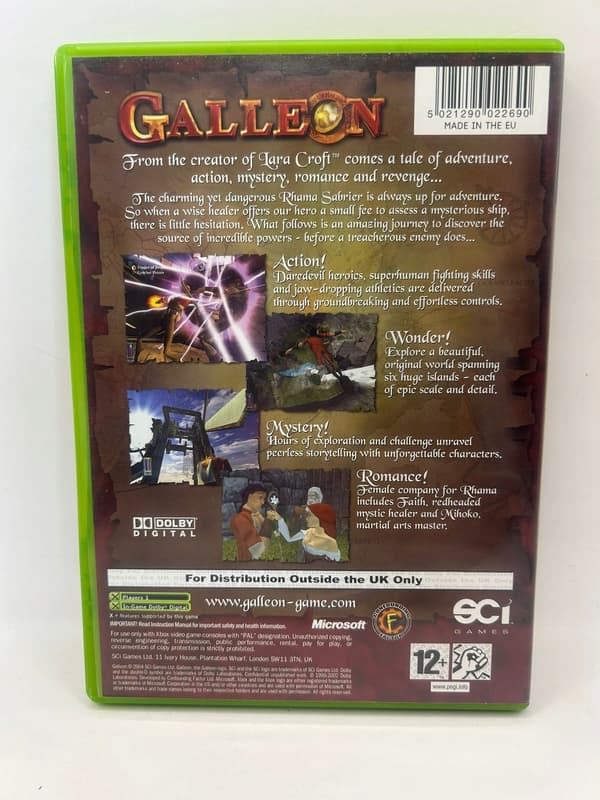 GALLEON 3XA XBOX Microsoft Xbox
