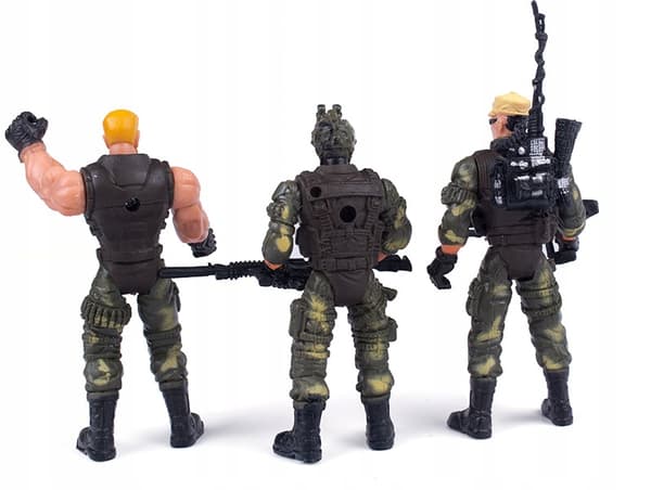 SOLDIER FIGURINES – MILITARY BASE – ARMY – COMMANDOS