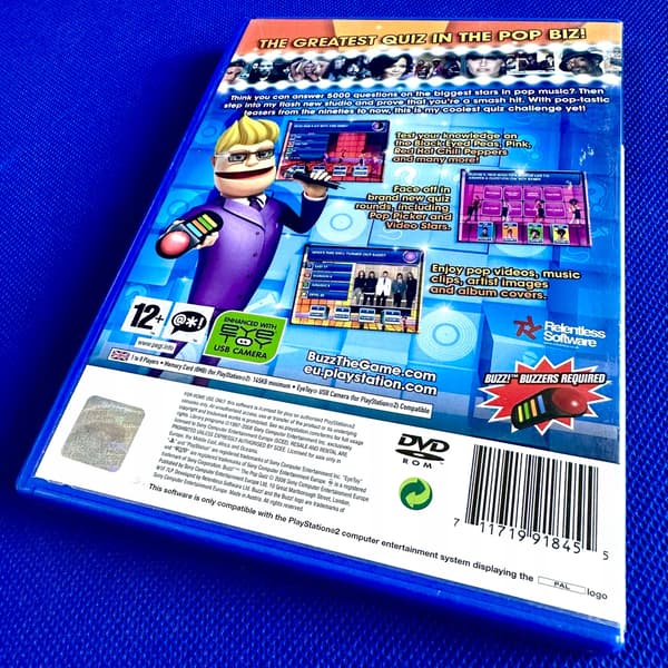 Buzz!: The Pop Quiz | PS2 | PLAYSTATION 2