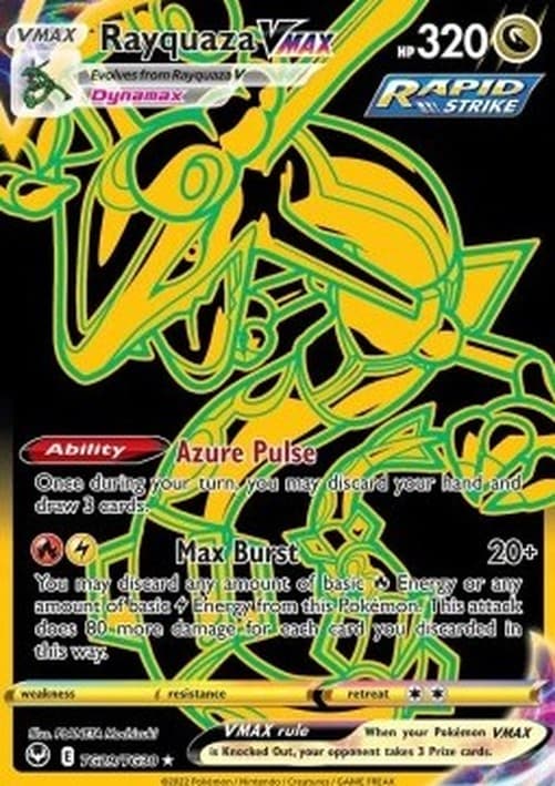 Pokemon Rayquaza VMAX