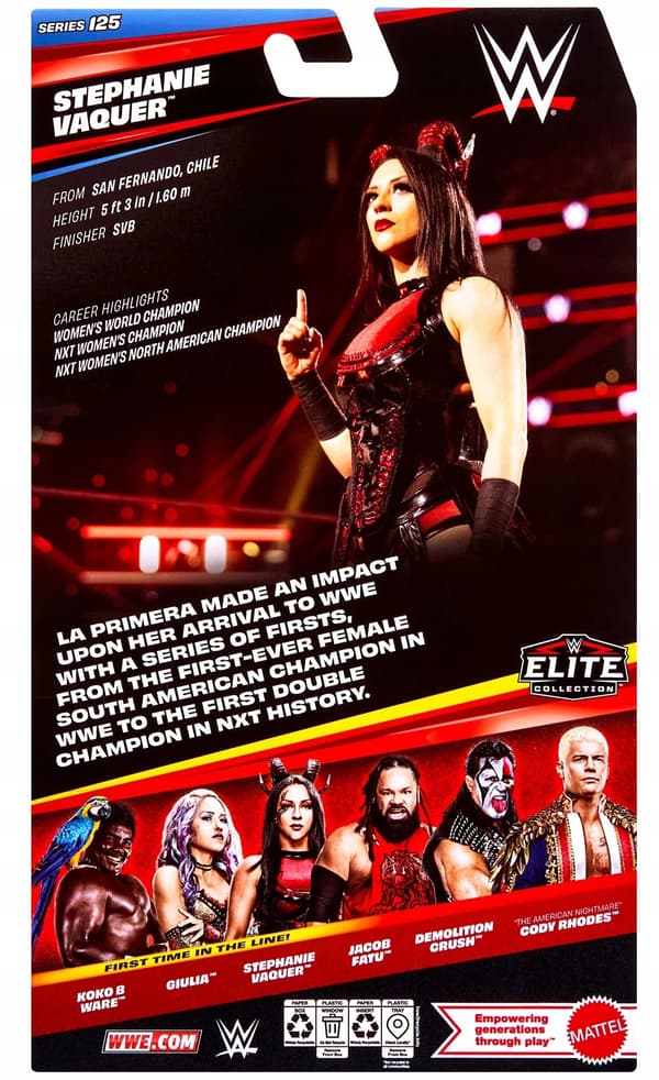 MATTEL WWE Elite Stephanie Vaquer Figure