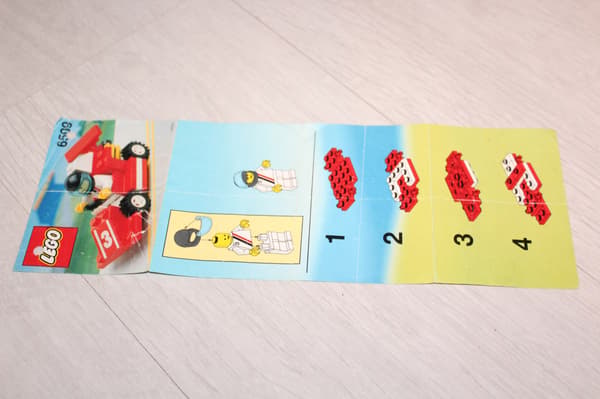 LEGO 6509 Red Devil Racer SET INSTRUCTIONS