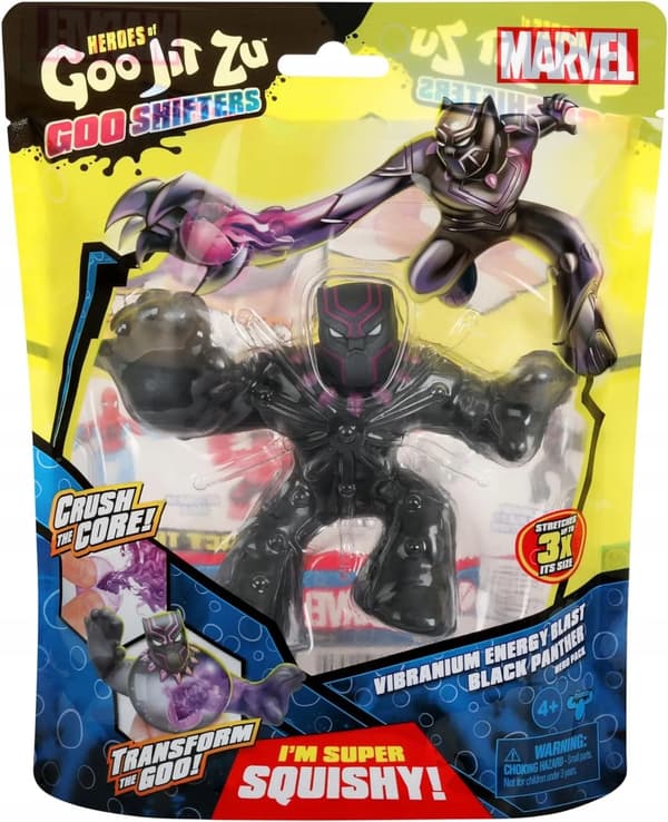 GOO JIT ZU Marvel Goo SHIFT Black Panther Figurine 42580