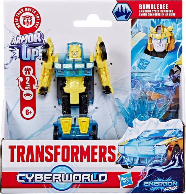 HASBRO Transformers Cyberworld Energon Surge Bumblebee Figure