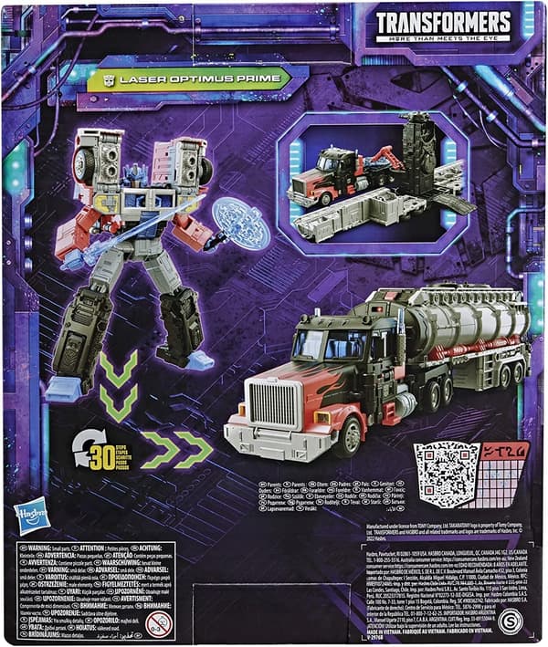 Transformers Legacy Laser Optimus Prime figurine