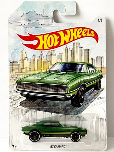 HOT WHEELS – 67 CAMARO (B21)