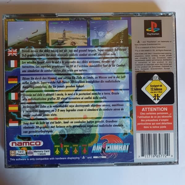 Air Combat, PlayStation, PS1
