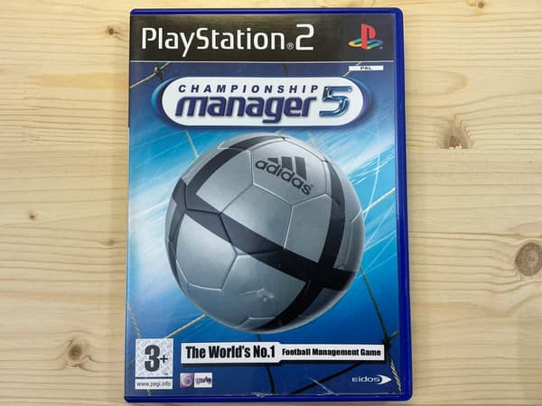 CHAMPIONSHIP MANAGER 5 – Ideał disc – complete PS2 set
