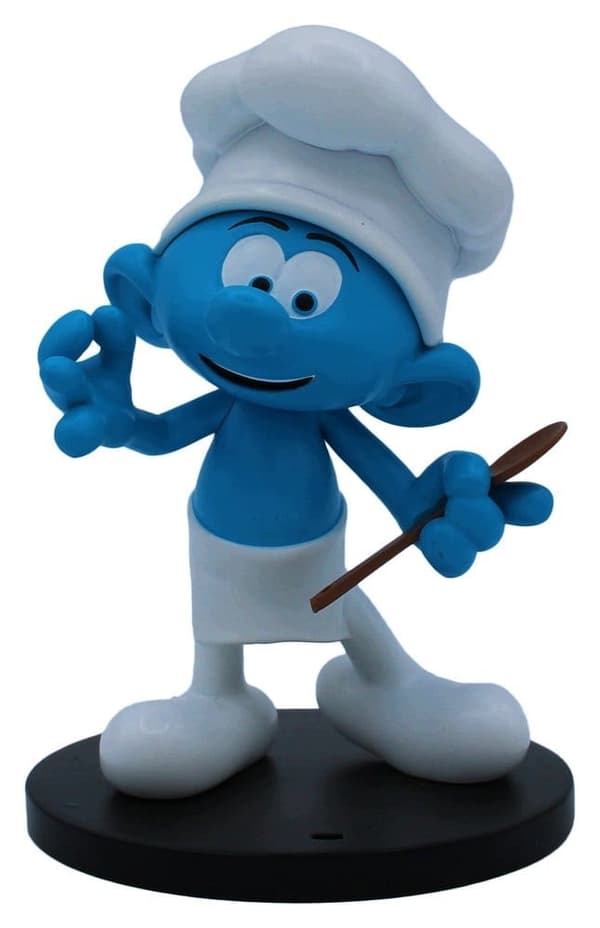 12 cm Smurf Chef figurine