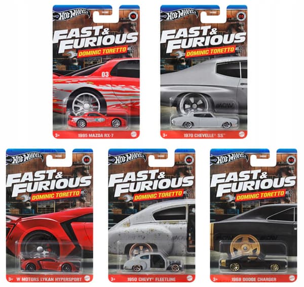 Hot Wheels Fast & Furious Toy Car