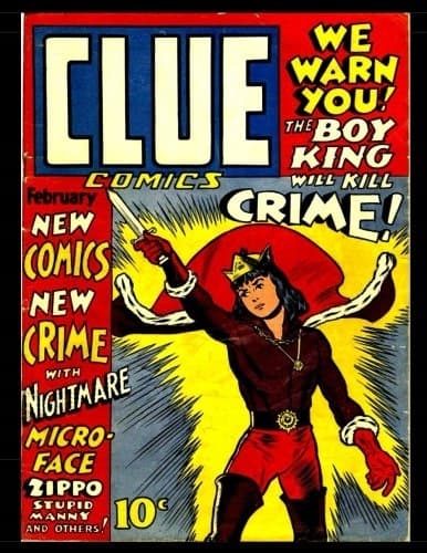 Clue Comics #2: A Golden Age Classic Comic! 1943