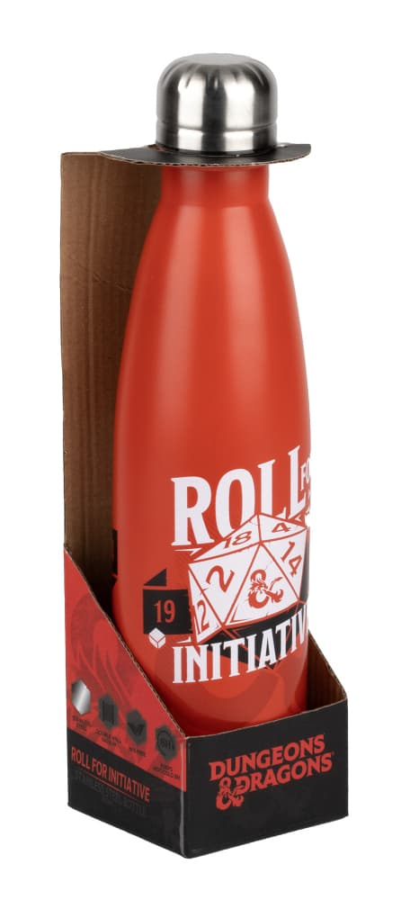Dungeons & Dragons Thermo Water Bottle Roll for Initiative