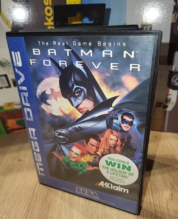 BATMAN FOREVER – SEGA MEGA DRIVE SMD – BOX ONLY, no game