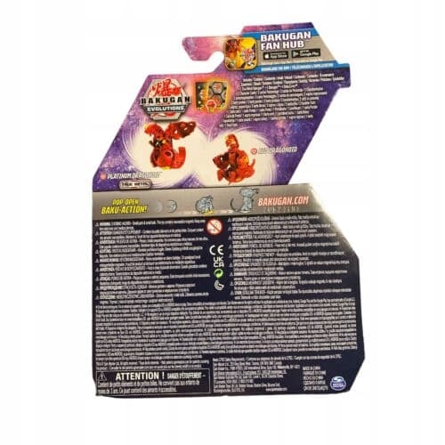 BAKUGAN EVOLUTIONS DRAGONOID BRAWLER PACK FIGURINE