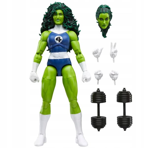 She-Hulk (Retro series) figurine from the Marvel Legends range