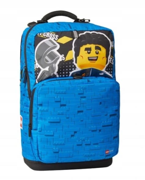 LEGO OPTIMO PLUS CITY POLICE SCHOOL BACKPACK 20213