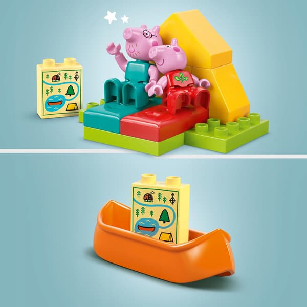 LEGO DUPLO Peppa Pig Camping Trip 10452