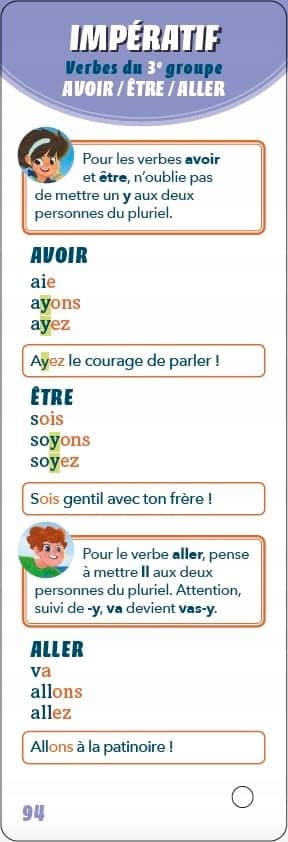 Les Incollables – My Great Games – Conjugations: Logic, thinking,