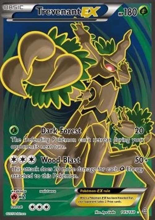 Pokemon Trevenant EX